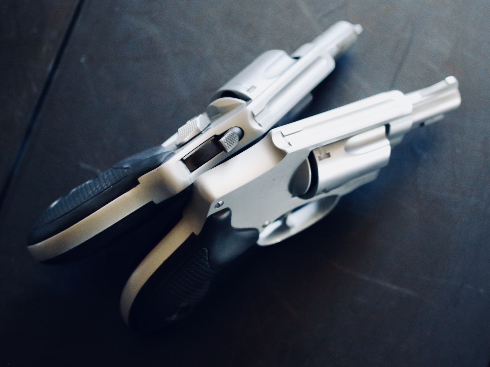 Both of the guns have an identical sighting system.