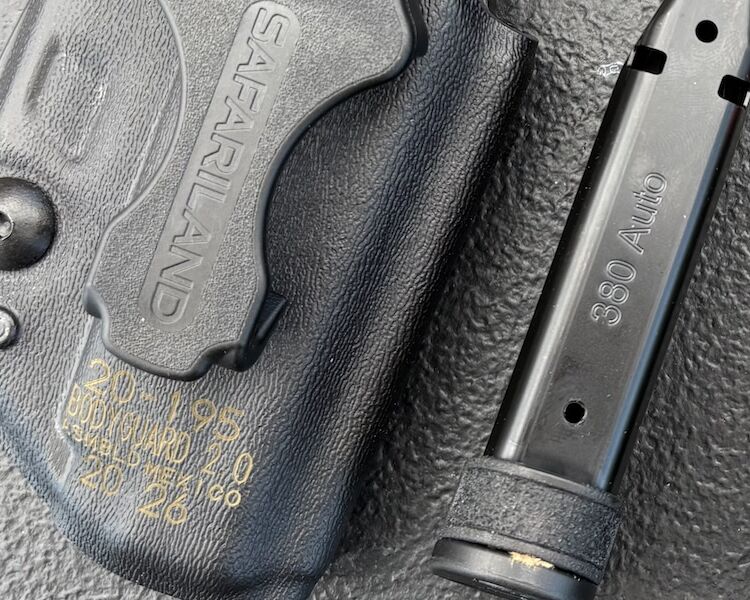 Smith & Wesson's Bodyguard 2.0 and Safariland Species holster.