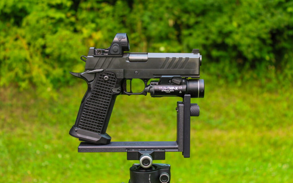 The Race City Defense Core, showing the precision machining even at a distance