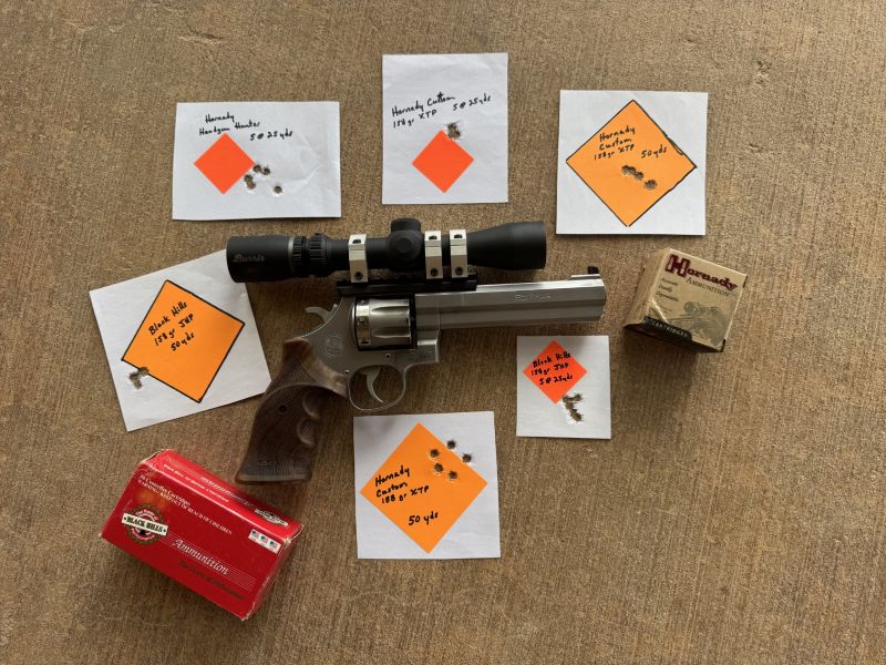 These groups speak for themselves. Accuracy at 25 and 50 yards is excellent.