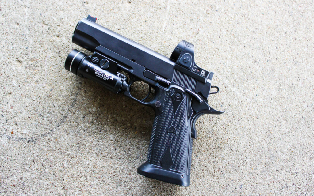 The Quantico HiCap on a bench.