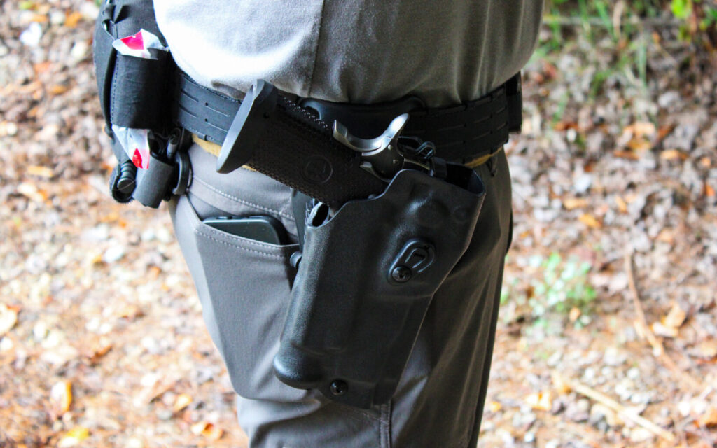 Nighthawk Custom Combat Special in a Safariland 6354RDSO ALS holster.