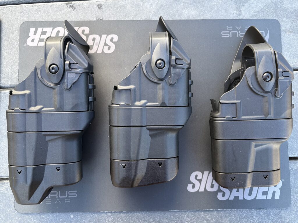 Safariland will have three sizes of Ballast holsters for the P385 pistols from Sig.
