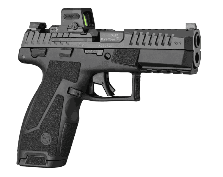 CZ DUTY 4.0 F MS striker-fired 9mm pistol with manual safety, right side