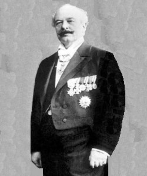 Photograph of Georg Luger in his later years